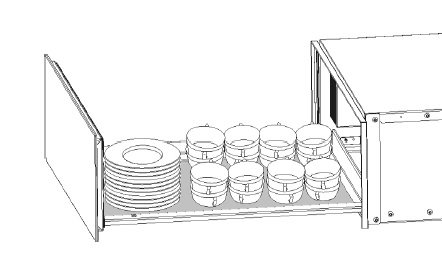 GAVETA AQUECIDA BERTAZZONI PROFESSIONAL PROF30 WDEX