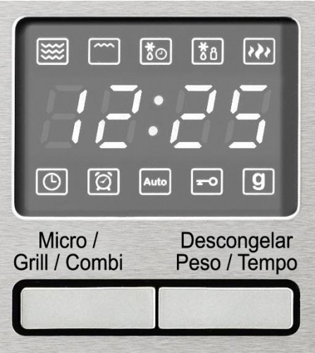 FORNO MICRO-ONDAS COMBINADO TECNO TM25EX