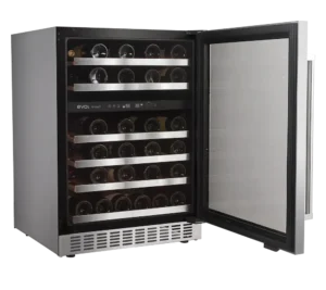 Wine Center Smart 46G – Adega de Embutir 46 Garrafas Inox