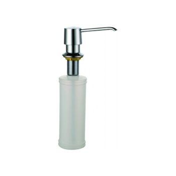 O Dosador de Detergente Líquido 835 une design minimalista e praticidade em aço inox para sua cozinha. Elimine frascos plásticos e otimize sua bancada. Confira na Cevimar!