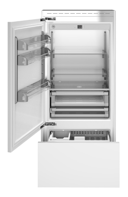 REFRIGERADOR DE EMBUTIR BERTAZZONI REF905BBLPTT