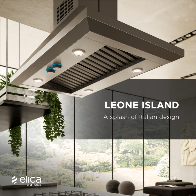Coifa Dupla de Ilha Elica New Leone 106