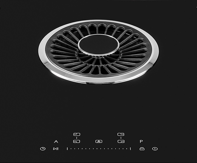 COOKTOP A INDUÇÃO COM COIFA RETRÁTIL TECNO THVI90DH