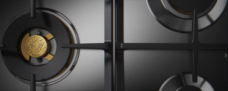 COOKTOP A GÁS BERTAZZONI PROFESSIONAL P905 LPROX