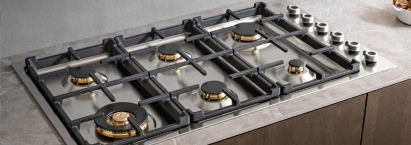 COOKTOP BERTAZZONI PROFESSIONAL A GÁS PROF365 QBXT