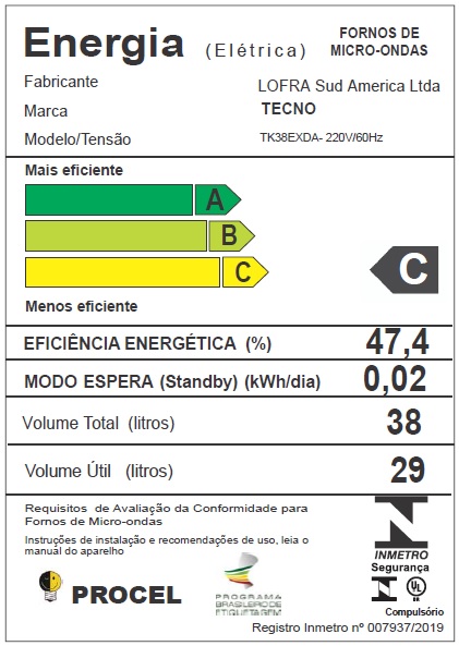 Forno Combinado Tecno Vintage TK38EXDBV2
