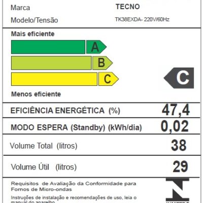 Forno Combinado Tecno Professional TK38EXDBP