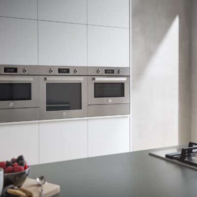 FORNO COMBINADO COM MICRO-ONDAS BERTAZZONI F457PRO MWTX