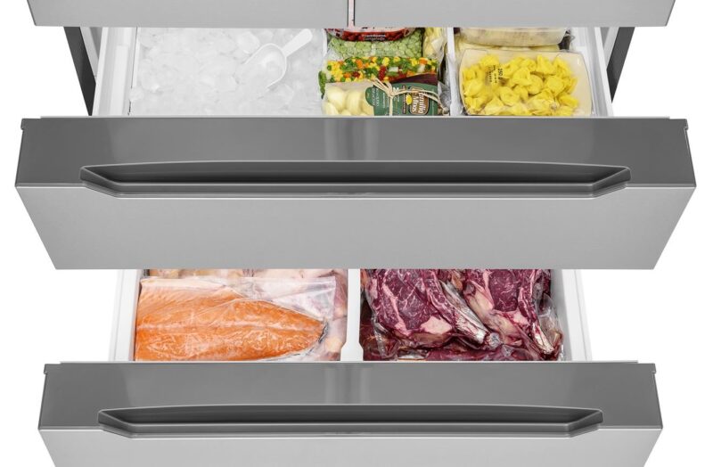 REFRIGERADOR BERTAZZONI MASTER MAS REF36 FDFIXNVBN BLACK NICKEL