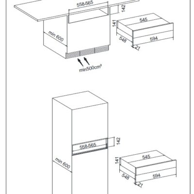 GAVETA AQUECIDA TECNO PROFESSIONAL TG14EXAP