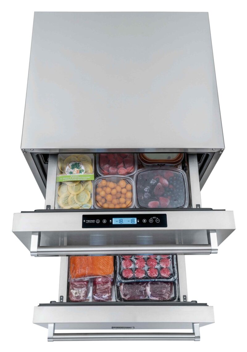GAVETA REFRIGERADA COM FREEZER TECNO PROFESSIONAL TR10GFXDA