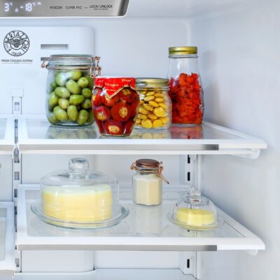 REFRIGERADOR BERTAZZONI MASTER MAS REF36 FDFIXNVBN BLACK NICKEL
