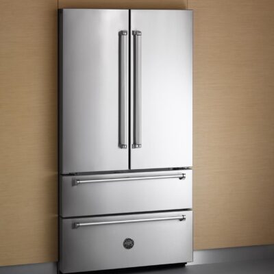 REFRIGERADOR BERTAZZONI MASTER MAS REF36 FDFIXNVBN BLACK NICKEL