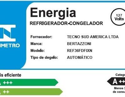 REFRIGERADOR BERTAZZONI MASTER MAS REF36 FDFIXNVBN BLACK NICKEL