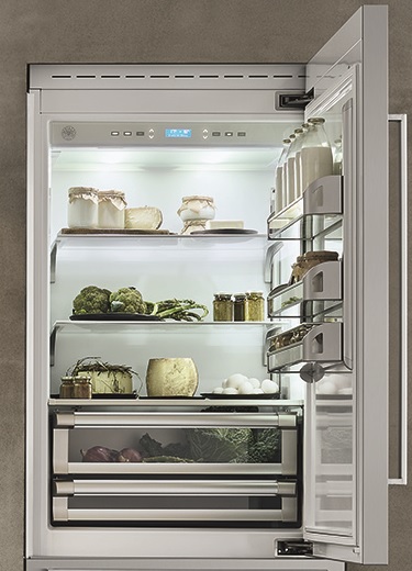 Refrigerador de Embutir Bertazzoni Master MAS REF905BBRXTTG GOLD