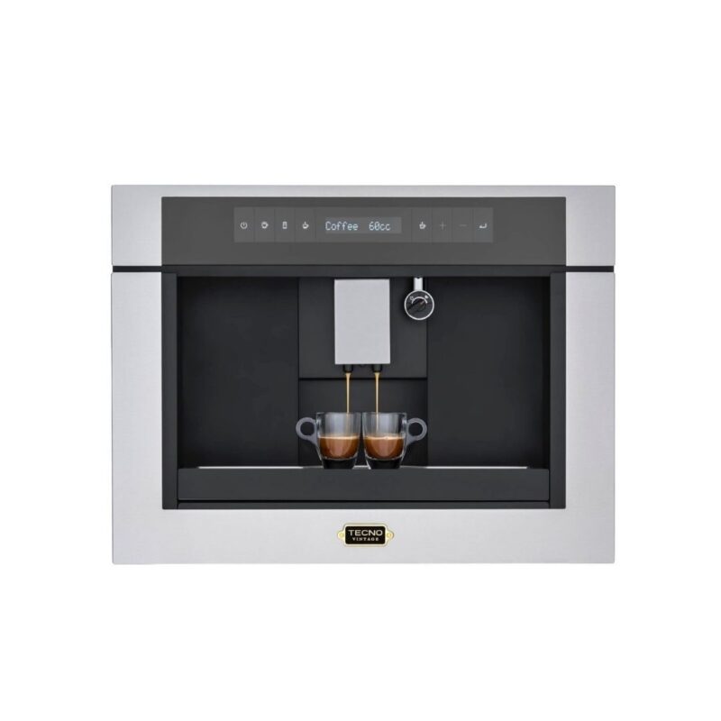 A Cafeteira de Embutir Tecno Vintage TCM45 EXDV2 une design retrô e alta tecnologia para o café perfeito. Totalmente automática e elegante. Confira na Cevimar!