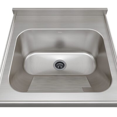 Tampo Lavanderia CT-50 – Aço Inox Escovado e Alta Resistência
