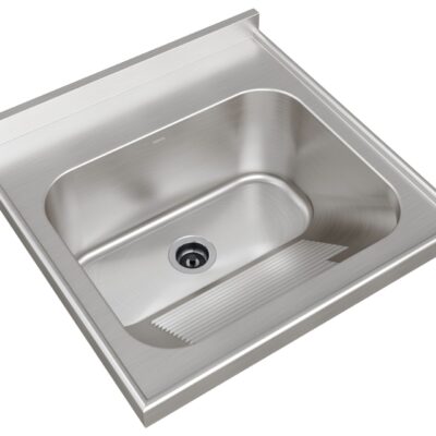 Tampo Lavanderia CT-50 – Aço Inox Escovado e Alta Resistência