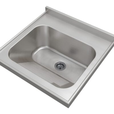 Tampo Lavanderia CT-50 – Aço Inox Escovado e Alta Resistência