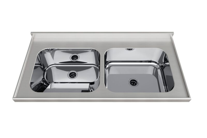 Tampo Lavanderia TL-CT-50 C/M – Aço Inox com Moldura Protetora