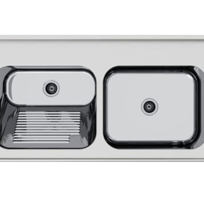 Tampo Lavanderia TL-CT-50 C/M – Aço Inox com Moldura Protetora
