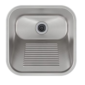 O Tampo Lavanderia CT-40 oferece resistência em aço inox e design ideal para áreas de serviço compactas. Garanta higiene e durabilidade. Confira na Cevimar!