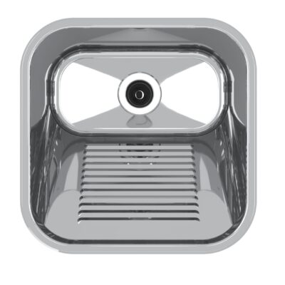 Tampo Lavanderia CT-40 Mekal – Aço Inox para Espaços Compactos