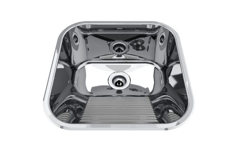 Tampo Lavanderia CT-40 Mekal – Aço Inox para Espaços Compactos