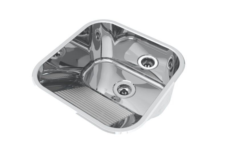 Tampo Lavanderia CT-40 Mekal – Aço Inox para Espaços Compactos
