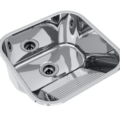 Tampo Lavanderia CT-40 Mekal – Aço Inox para Espaços Compactos