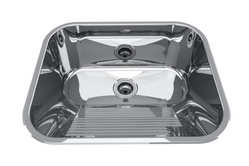 Tampo Lavanderia CT-50 – Aço Inox Escovado e Alta Resistência
