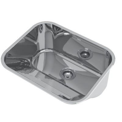 Tampo Lavanderia CT-50 – Aço Inox Escovado e Alta Resistência