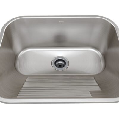 Tampo Lavanderia CT-50 – Aço Inox Escovado e Alta Resistência