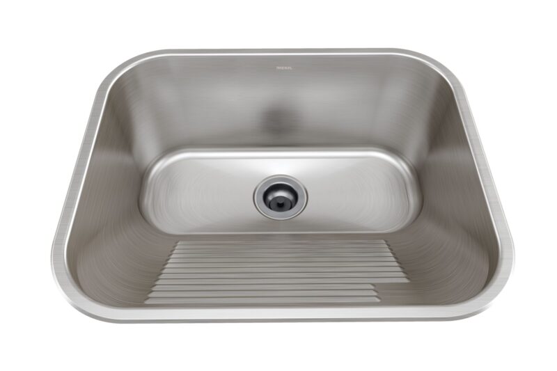 Tampo Lavanderia CT-50 – Aço Inox Escovado e Alta Resistência