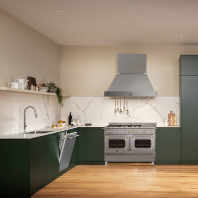 Coifa Vintage de parede Bertazzoni Heritage K36HERTX + KC36HERTX