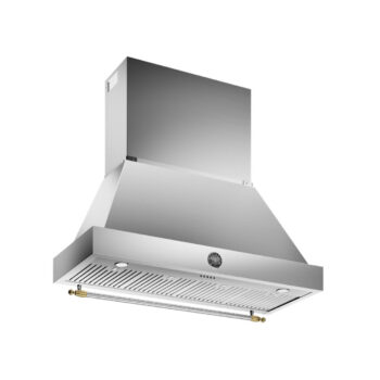Coifa Bertazzoni Vintage 120cm: design clássico Série Heritage, alta potência de exaustão e iluminação LED. O luxo italiano para grandes projetos. Confira!