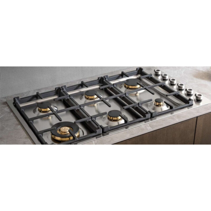COOKTOP BERTAZZONI PROFESSIONAL A GÁS PROF366 QBXT