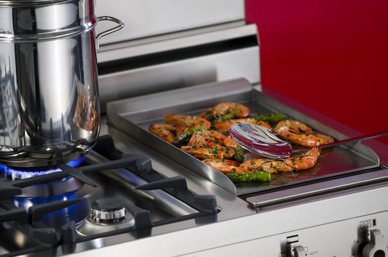 GRILL DE MESA EM INOX BERTAZZONI SG36X