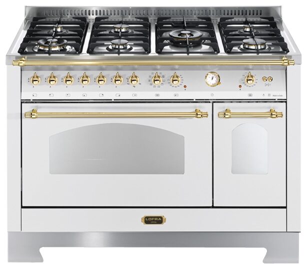 Fogão de Piso Lofra Dolce Vita Branco 1,20 RBPD126MFT+E2