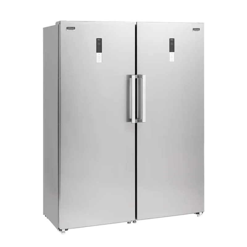 Refrigerador Twin Set Maxi Inox: 760 Litros