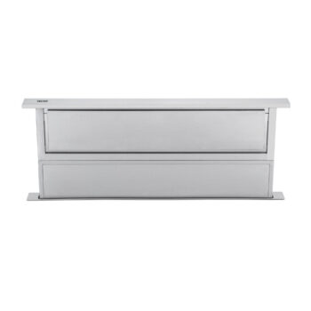 Coifa de bancada Tecno Rise TCD91 em inox escovado com aspiracao perimetral, 1.000 m³/h, silencio de 36 a 56 dB e desempenho 35% superior nos queimadores frontais. Consulte na Cevimar.