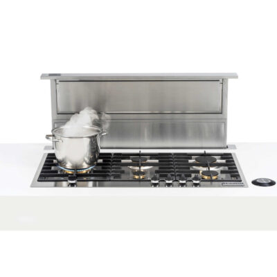 Coifa de Bancada Tecno Rise TCD91 Inox com Aspiracao Perimetral e 1.000 m³/h