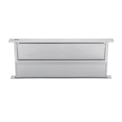 Coifa de bancada Tecno Rise TCD91 em inox escovado com aspiracao perimetral, 1.000 m³/h, silencio de 36 a 56 dB e desempenho 35% superior nos queimadores frontais. Consulte na Cevimar.