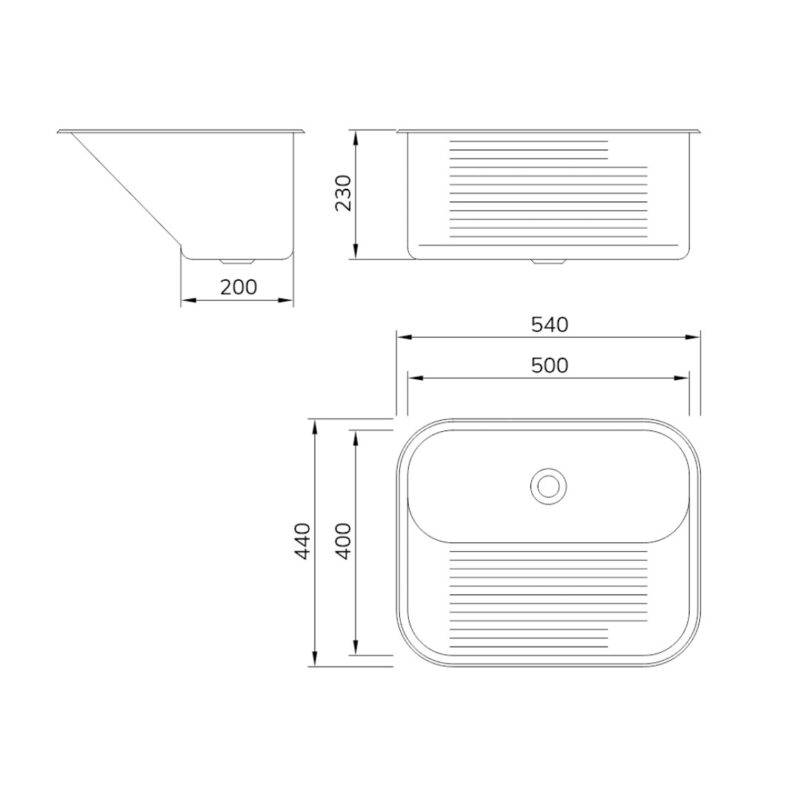Tanque para Lavanderia CT-50